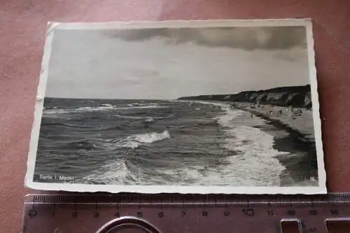 tolle alte Karte Rerik i. Mecklenburg  Strand 1940