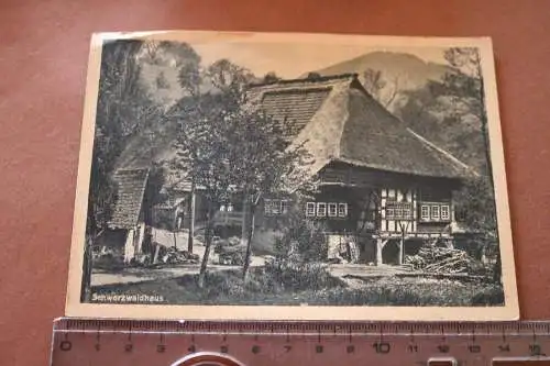 tolle alte Karte - Schwarzwaldhaus -  20-30er Jahre ?