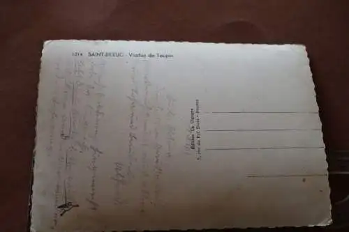 tolle alte Karte - Saint-Brieluc Viaduc de Toupin - Feldpost ? 1944