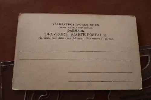 tolle alte Karte - Reiter Pferd - Pferdesportvereinigung Dänemark  - 1910-20 ?