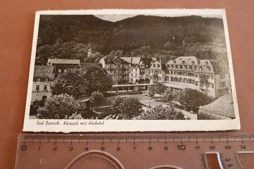 tolle alte Karte - Bad Bertrich Kurpark mit Kurhotel  30-50er Jahre ?