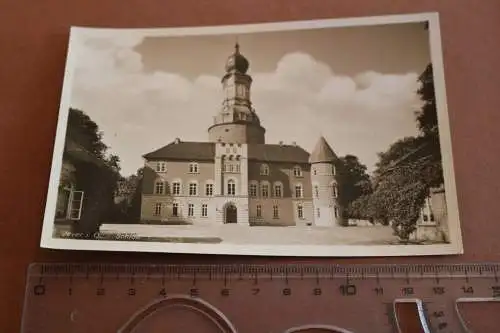 tolle alte Fotokarte - Schloß von Jever - 30-50er Jahre 