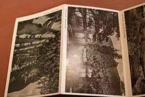 vier tolle alte Karten - Bad Bertrich  vers Ansichten - 30-50er Jahre 