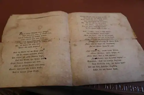 sehr altes Andenkenblatt Lehrer St. Peter und Paul Töchter Schule Liegnitz 1816