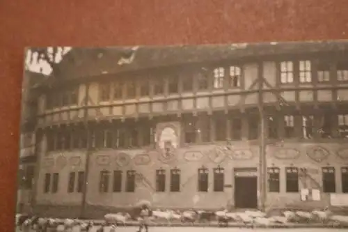 tolles altes Foto - Stolberg i.H. Rathaus  1924