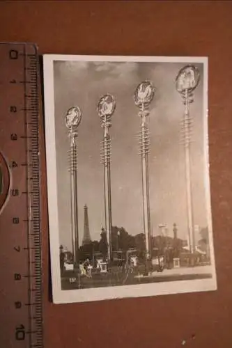 tolles altes Souvenierfoto - Paris 1937 Expo Messe