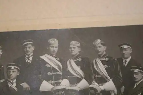 tolles altes  Foto - Studenten - Burschenschaft - Freising - 1910-30 ???
