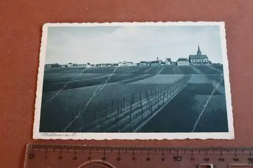 tolle alte Karte -  Ansicht Hochheim a.M. 1940