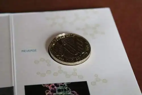 2003 DNA Double Helix £2 Brilliant Uncirculated Coin Pack  - Münze 
