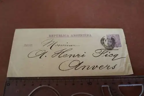alte Ganzsache - Republik Argentinien 1899 