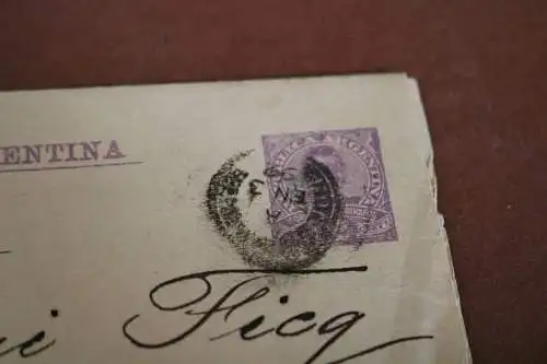alte Ganzsache - Republik Argentinien 1899 