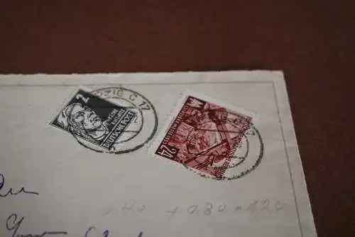 alter Briefumschlag - Ersttagsbrief - Leipziger Messe 1953