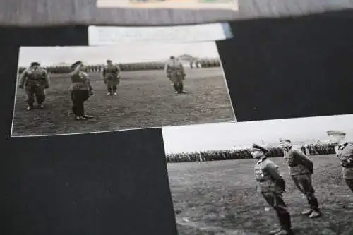 zwei alte Tagesbefehle in Kopie - Pz.Gren.Lehr.Regt. 901 + Fotos  Kommandeurwech