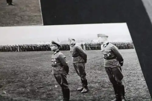 zwei alte Tagesbefehle in Kopie - Pz.Gren.Lehr.Regt. 901 + Fotos  Kommandeurwech