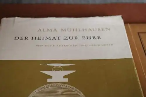 zwei tolle alte Bücher - Bergische Heimatsagen und Bergische Anekdoten 