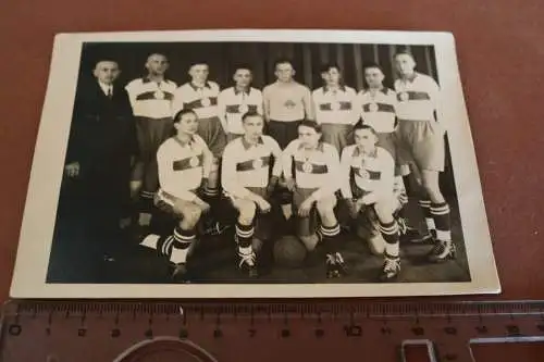 tolles altes Foto - Fußballmannschaft SCG  - Ort ???  1920