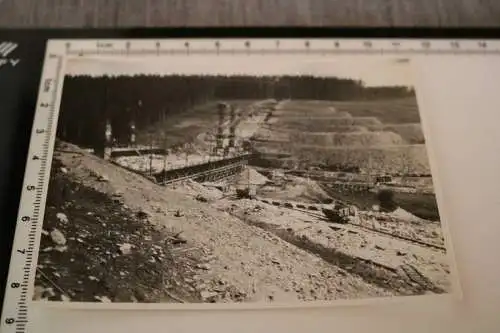 tolles altes Foto - Strassenbau ??? Juli 1928