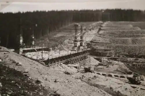 tolles altes Foto - Strassenbau ??? Juli 1928