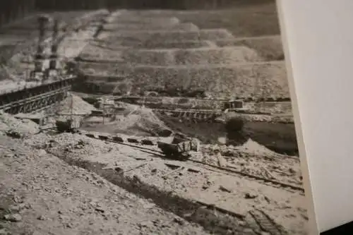 tolles altes Foto - Strassenbau ??? Juli 1928 