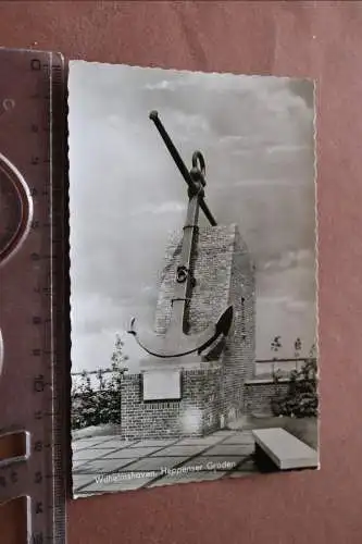 tolle alte Karte - Wilhelmshaven Heppenser Groden 