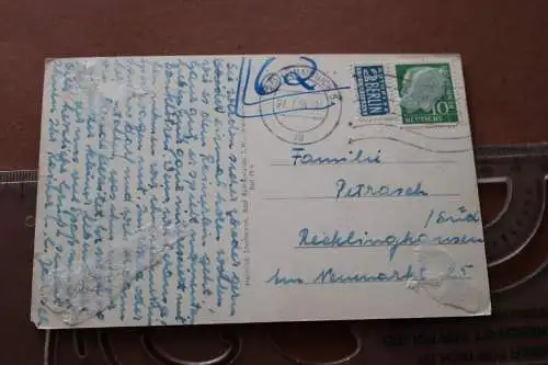 tolle alte Karte - Bad Rothenfelde Ponygespanne am Gradierwerk 1954