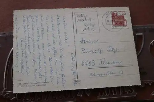 tolle alte Karte -  Kiel Fährschiff Kronprinz Harald am Oslo-Kai 1966