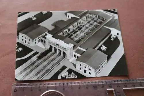 tolle alte Karte - 140 Jahre Bayrischer Bahnhof in Leipzig - Modell