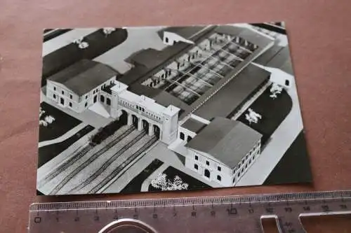 tolle alte Karte - 140 Jahre Bayrischer Bahnhof in Leipzig - Modell 
