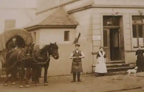 tolles altes Foto - Restaurant zur Hopfenblüte - Brauerei Jever Niederlage