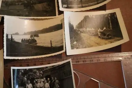 90 Fotos eines Soldaten - Frankreich,  Abrüstplatz, Helme Gefangene