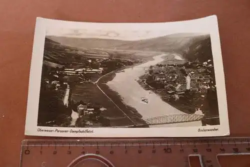 drei tolle alte Karten - Oberweser Personen Dampfschiffahrt 