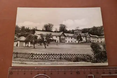 tolle alte Karte - Mütter Erholungsheim Schäferhof Hann.Münden 1966