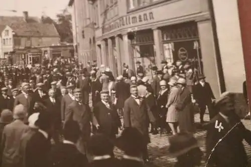 tolles altes Foto - Münster 1927 - Studenten Germania im Festzug