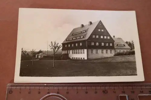tolle alte Karte - Jugendherberge Frauenstein im Erzg. 