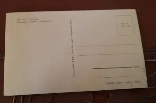 tolle alte Karte - Jugendherberge Frauenstein im Erzg. 