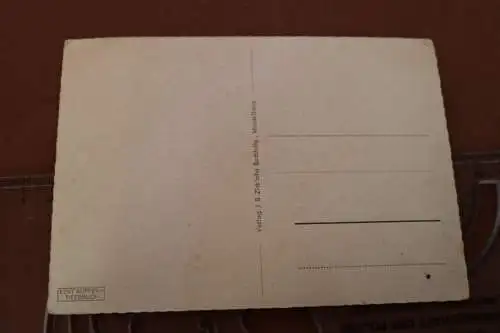 tolle alte Karte - Ansicht Mindelheim 