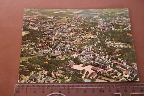 tolle alte Karte - Bad Oldesloe - Luftaufnahme  70er Jahre