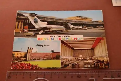 tolle alte Karte - Flughafen Berlin Tempelhof 