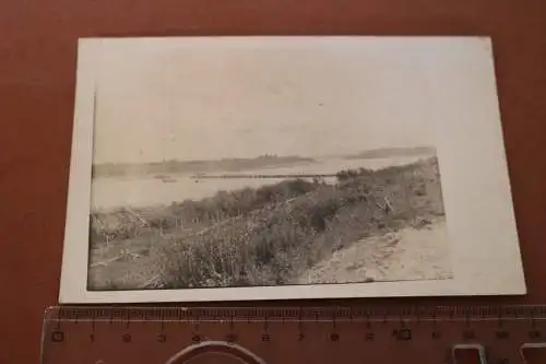altes Foto - Soldaten Brücke Übergang .... ? 1917 