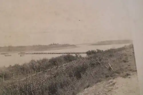 altes Foto - Soldaten Brücke Übergang .... ? 1917