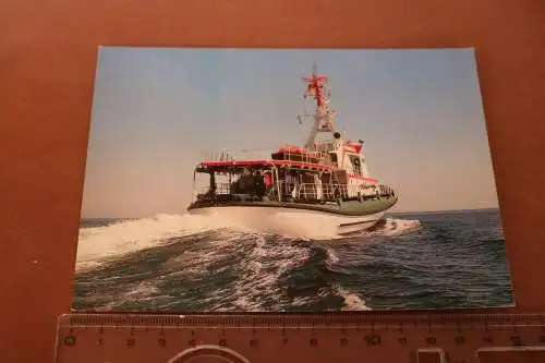 alte Karte - Seenotkreuzer mit Tochterboot 