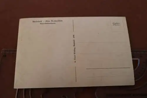 alte Karte - Alte Bockmühle - Windmühle Bielefeld 
