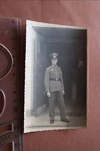 tolles altes Foto - Portrait eines Soldaten Stahlhelm - Bonn 1942 (2)