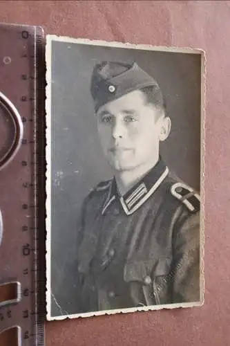 tolles altes Foto - Portrait eines Soldaten  mit Litze - Bamberg