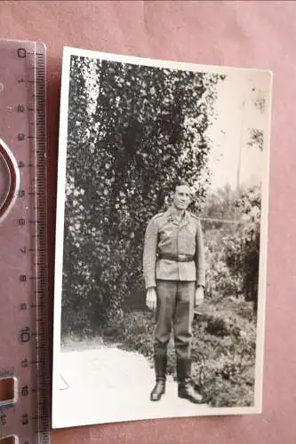 tolles altes Foto - Portrait eines Soldaten Luftwaffe Flakabteilung  Eschweiler