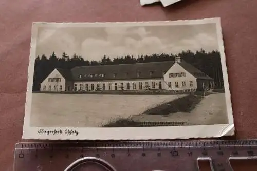 tolle alte Karte - Fliegerhorst Oschatz - 1941