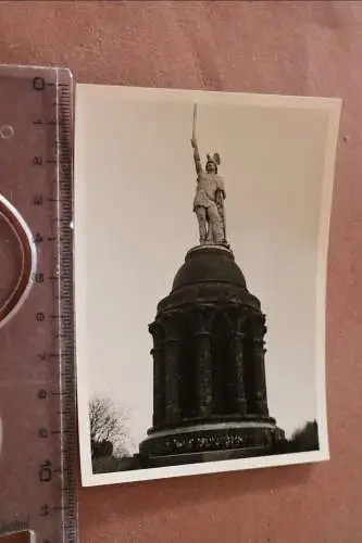 Tolles altes Foto - Hermannsdenkmal - 50-60er Jahre