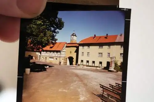 acht ältere Farbdias - Ortschaft - Ort ?? 