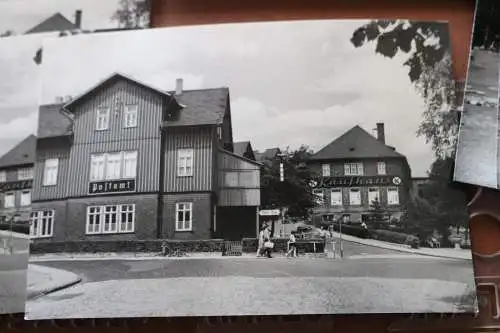 11 tolle alte Fotos und Negative - Freibad - Ort ?? Gebäude