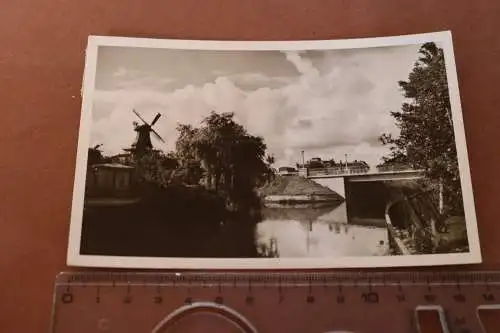 tolle alte Karte - Norden - Windmühle - Mühlenbrücke  60er Jahre